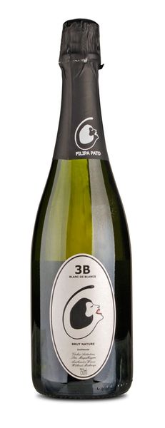 ESPUMANTE 3B BLANC DE BLANCS - BRUT NATURE,  Filipa Pato & William Wouters - Bairrada, Portugal