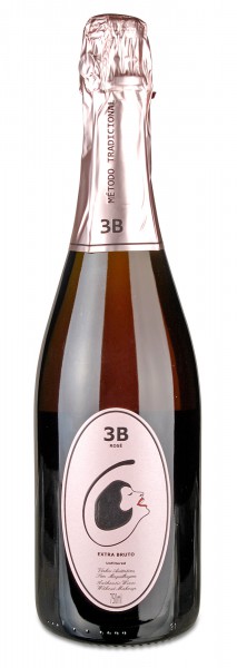 ESPUMANTE 3B ROSÉ extra brut, Filipa Patos & William Wouters - Bairrada, Portugal