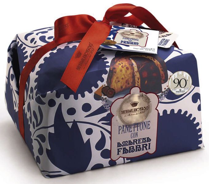 Panettone mit Amarena Kirschen, Fabbri