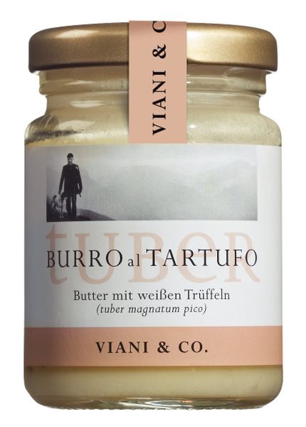 Butter mit weißen Trüffeln