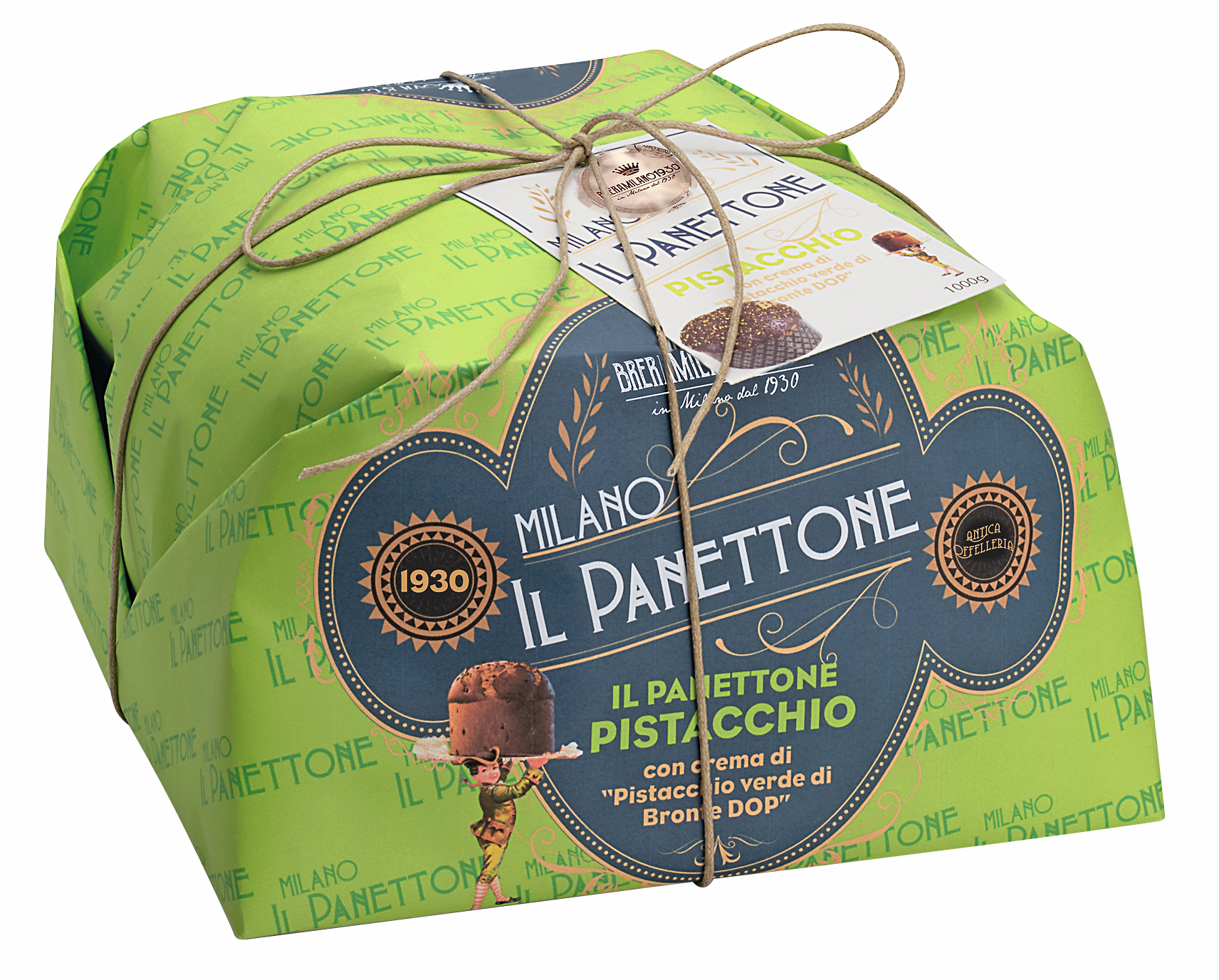 Panettone con Pistacchio Verde