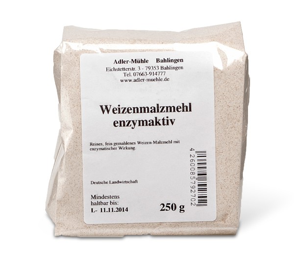 Gerstenmalzmehl enzymaktiv