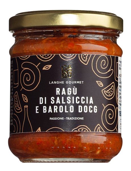 Ragù di salsiccia e Barolo DOCG