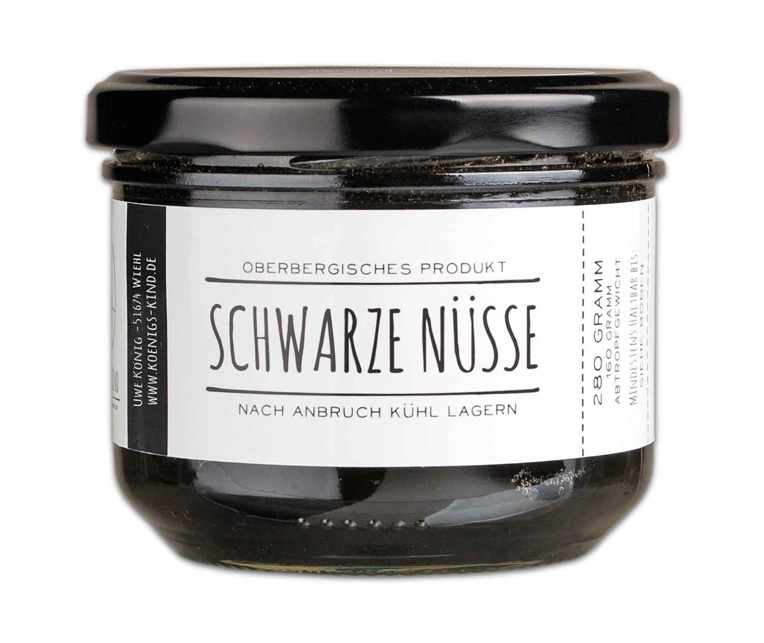 Schwarze Nüsse