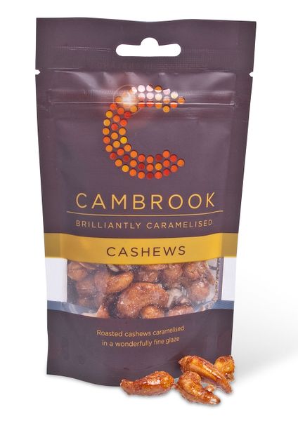 Karamellisierte Cashewkerne