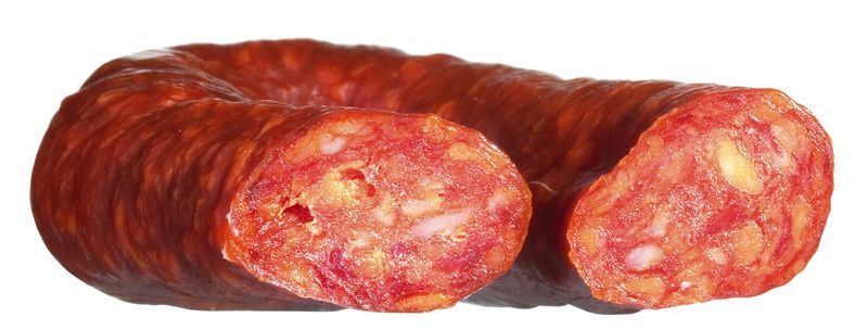 Chorizo scharf, Anschnitt