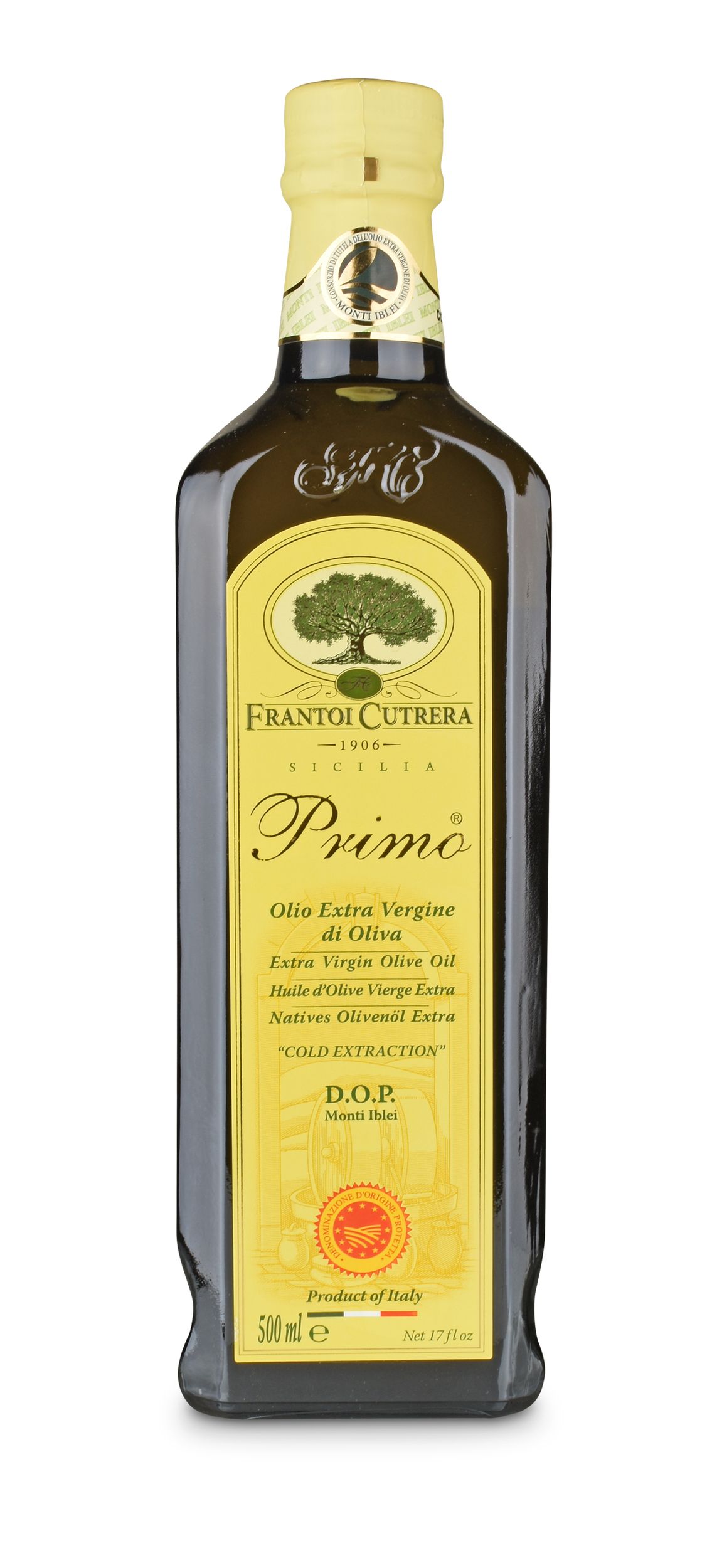 Olivenöl Cutrera Primo DOP Olio Extra Vergine di Oliva D.O.P. Monti Iblei