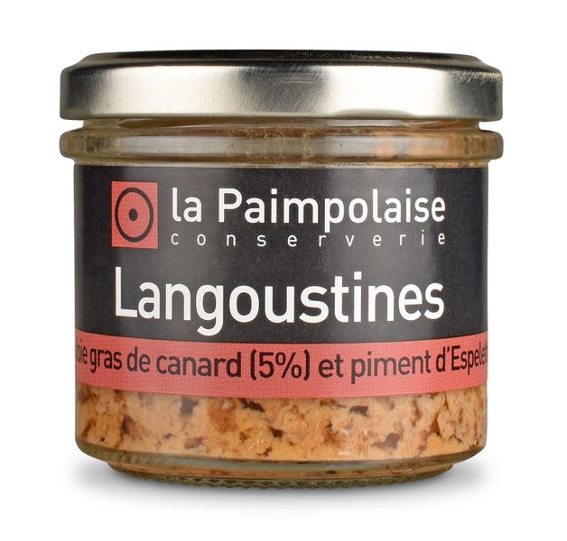 Langoustines au foie gras et piment d'Espelette