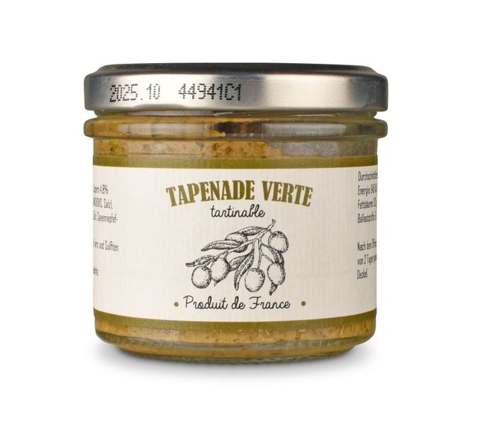 Tapenade verte - grüne Olivenpaste