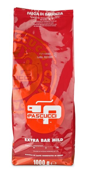 Pascucci Espresso Extra Bar Mild Ganze Bohne