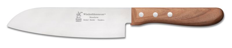 Windmühlenmesser Santoku rostfrei