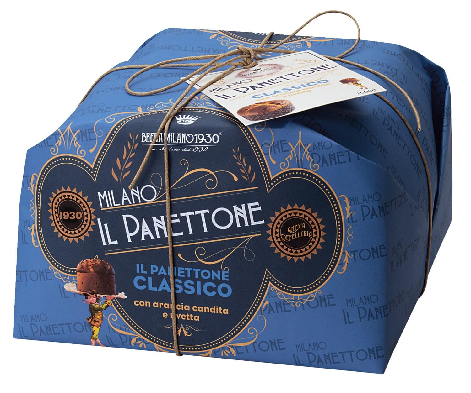 Mailänder Panettone, flach