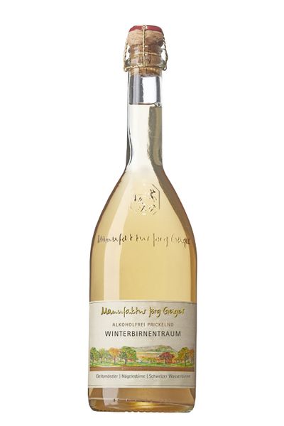 Winterbirnentraum Prisecco Flasche