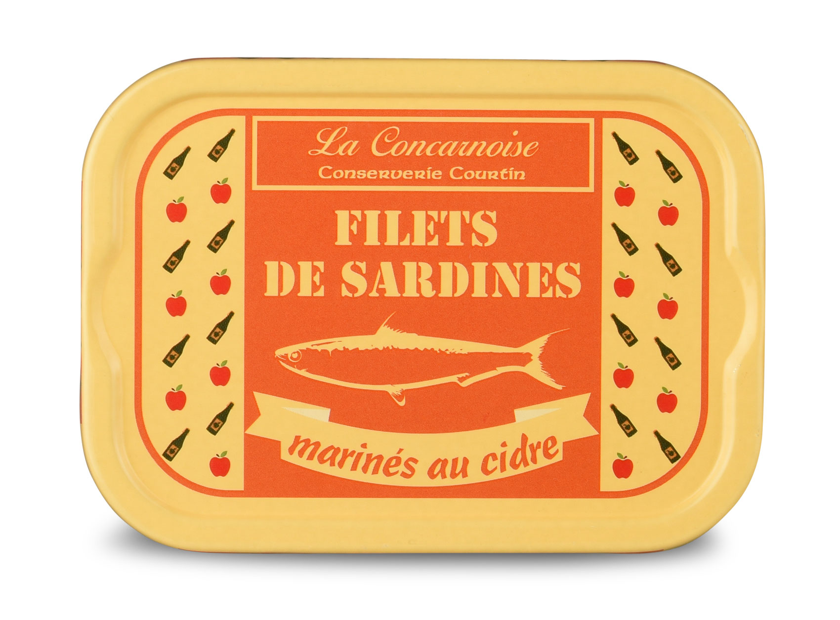 Sardinenfilets mit Cidre mariniert - Concarneau, Bretagne