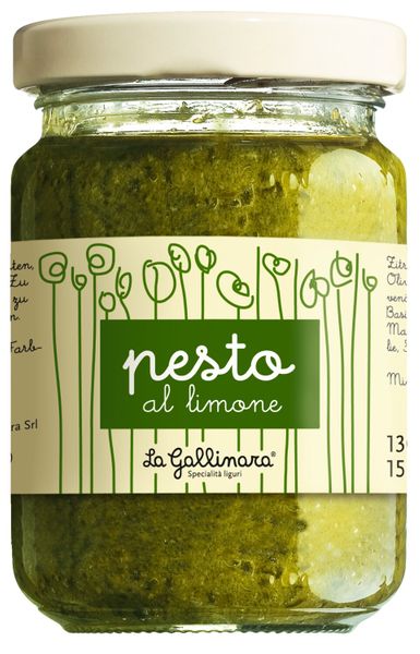 Pesto al limone - La Gallinara, Ligurien