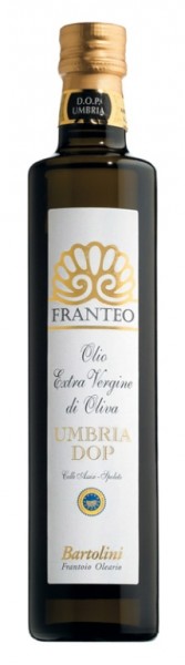 Italienisches Olivenöl Bartolini Franteo Umbria DOP Flasche