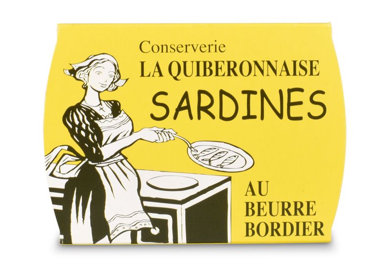 Sardinen in Bordier Butter - La Quiberonnaise