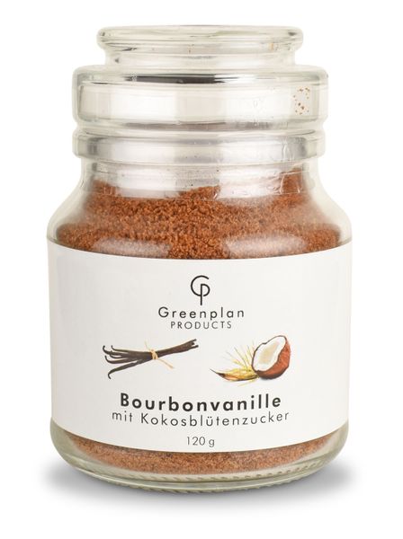 Vanillezucker Bourbon Madagaskar (Kokosblütenzucker)