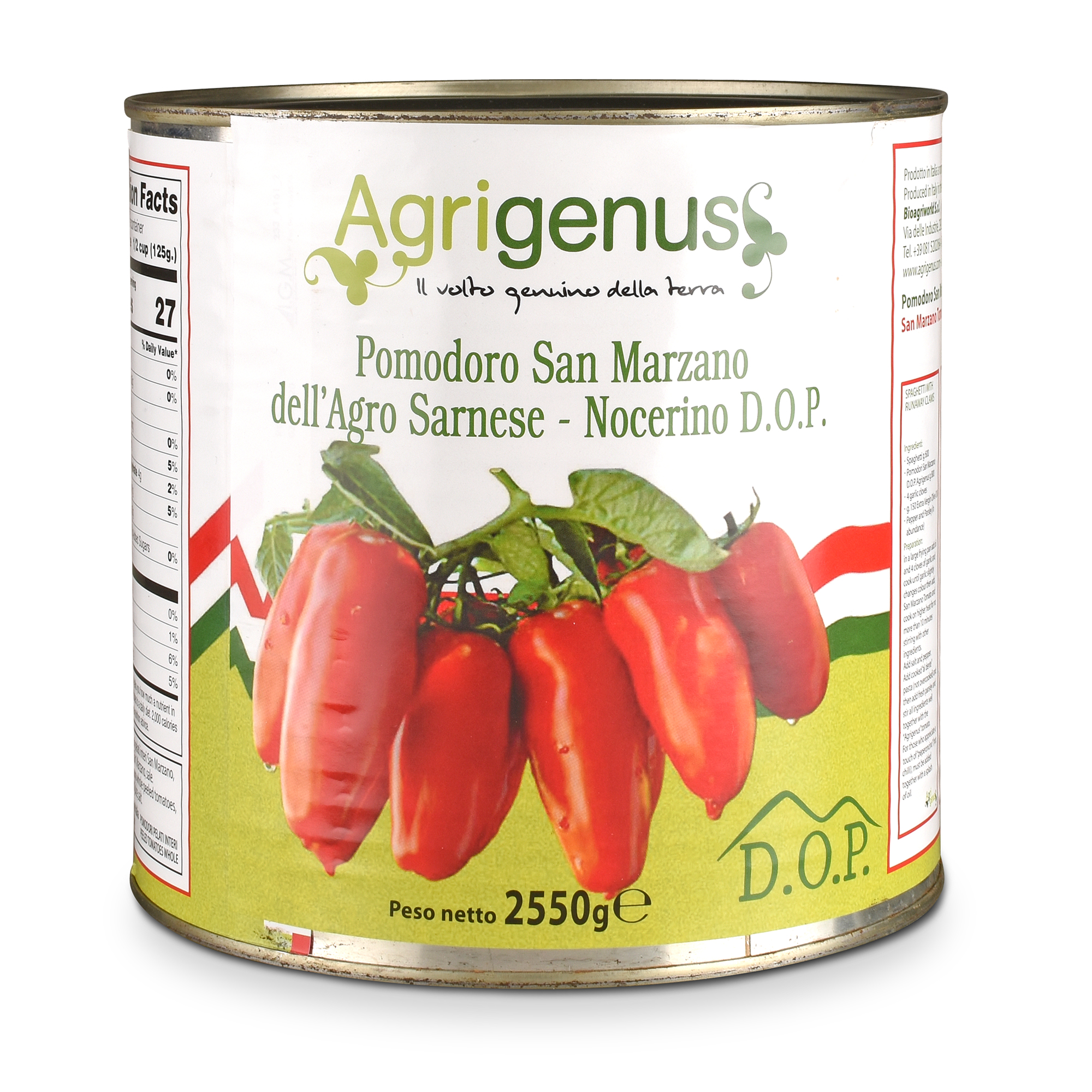 San Marzano Tomaten 2,5kg Dose