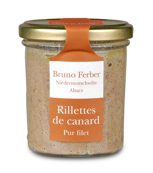 Rillettes de filets canard